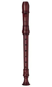 Moeck Rottenburgh PALISANDER, Double HOLES, Curved Windway Soprano Recorder - 4205