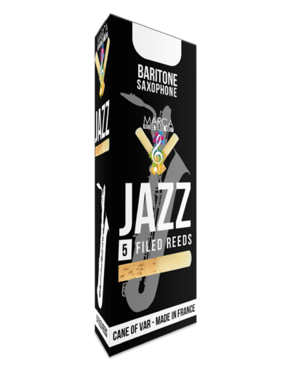 Marca JaZZ Filed Baritone Sax Reeds - 5 Per Box