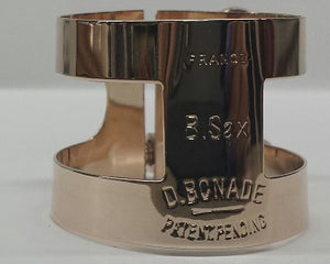 Bonade Inverted Baritone Sax Plated Ligature - Rose Gold- 2256UGP