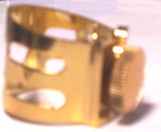 Link Lacquered Bari Saxophone Ligature