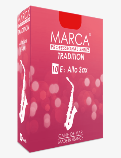 Marca Tradition Alto Saxophone Reeds - 10 Per Box
