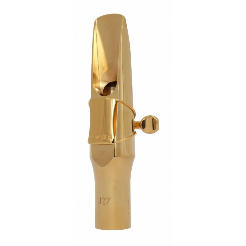 Brancher Gold Plated Tenor Sax Mouthpiece W/ Gold Plated Ligature