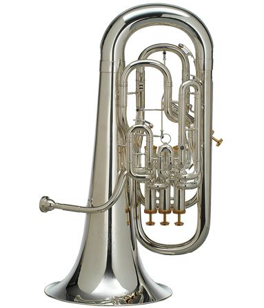 Meinl Weston Bb Euphonium - Nickel Silver with Gold Accents - 551-S