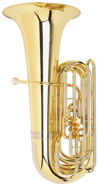 Meinl Weston BBb Tuba - 5/4 Size - 4 Rotary Valves - Silver Plated - 195/P-S