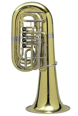 Meinl Weston BBb Tuba - 4/4 Size - 4 Rotary Valves - Lacquer - 25-L