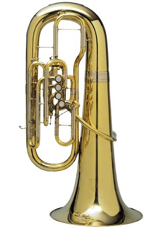 Meinl Weston F Tuba - 6/4 Size - 4 Piston / 1 Rotary Valves - Silver Plated - 45SLP-S