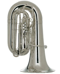 Meinl Weston CC Tuba - 6/4 Size - 4 Piston / 1 Rotary Valves - Silver Plated - 6450-S