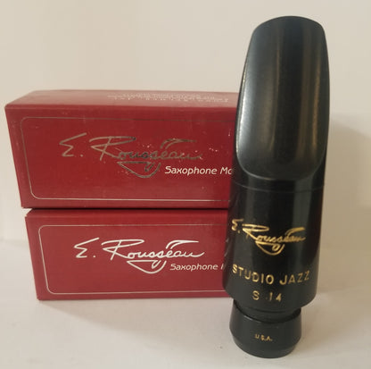 Original E. Rousseau Studio Jazz Tenor Sax Hard Rubber Mouthpiece