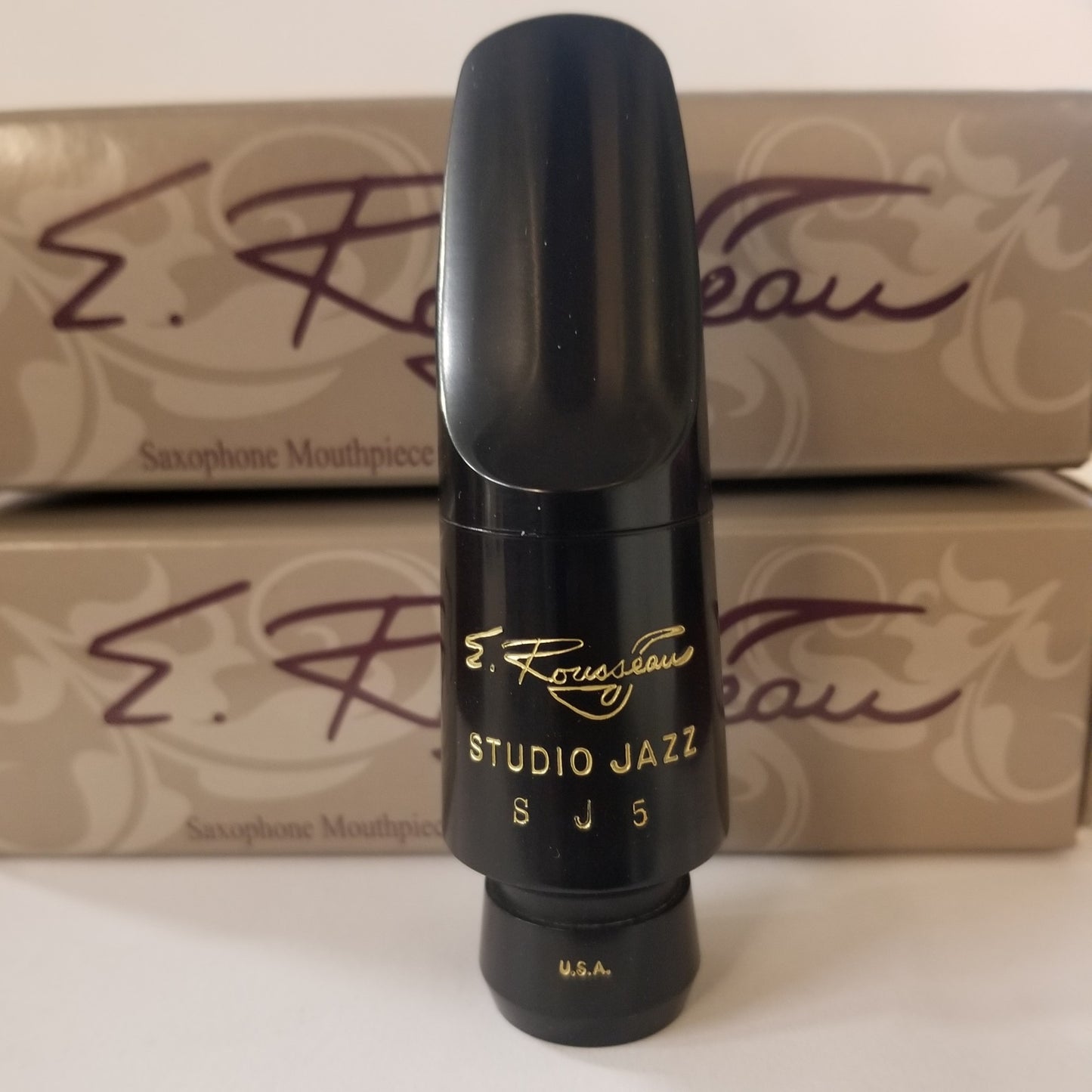 Original E. Rousseau Studio Jazz Tenor Sax Hard Rubber Mouthpiece