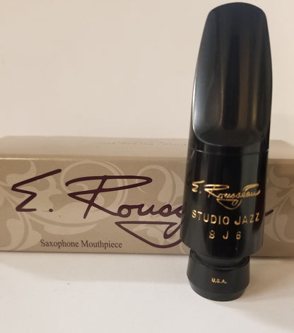 Original E. Rousseau Studio Jazz Tenor Sax Hard Rubber Mouthpiece