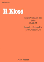 KLOSE CELEBRATED METHOD FOR CLARINET COMPLETE - 3040