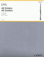 48 Studies for Clarinet Book 2 Composed by: Alfred Uhl