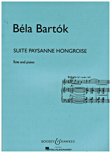 Suite Paysanne Hongroise for Flute and Piano by Béla Bartók