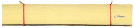 Pisoni Bassoon Gouged Cane-  10 Pieces Per Package