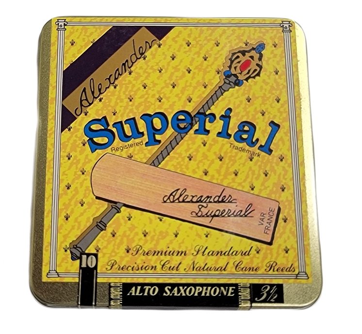 Alexander Superial Alto Sax Reeds 3.5 - 10 Per Box