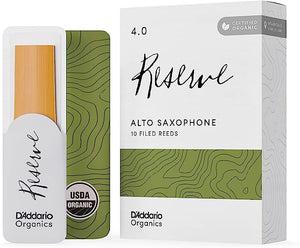 D'Addario Organic Reserve Alto Saxophone Reeds - 10 per Box