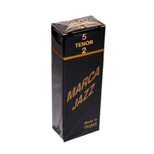 Load image into Gallery viewer, Marca JaZZ Filed Tenor Sax Reeds - 5 Per Box
