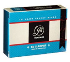 Gonzalez Bb Clarinet FOF Reeds - 10 Box