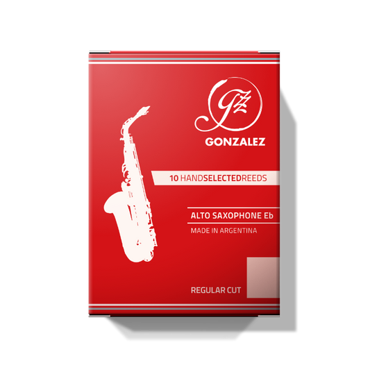 Gonzalez RC Regular Cut Alto Sax Reeds - 10 Per Box