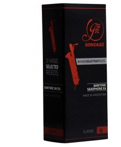 Gonzalez Classic Baritone Sax Reeds - 5 Per Box