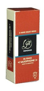 Gonzalez Tenor Sax Regular Cut (RC) Reeds - 5 Per Box