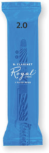 Royal by D'Addario Bb Clarinet Reeds - 25-Count Individually-Sealed Reeds