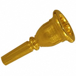 Schilke Tuba Mouthpiece Gold Plated