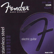 Fender 350s Stainless Steel Ball End Electric Guitar Strings