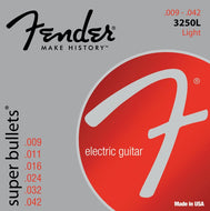Fender Super Bullets Nickel Plated Steel Bullet End Electric Guitar Strings