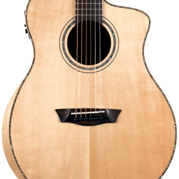 Washburn Bella Tono Acoustic-Electric Guitar - Gloss Natural - BTSC56SCE-D