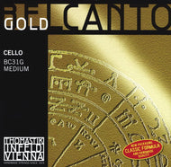 Thomastik Belcanto Gold Cello String Set - 4/4 - BC31G