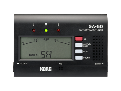 Korg Guitar and Bass Tuner GA-50