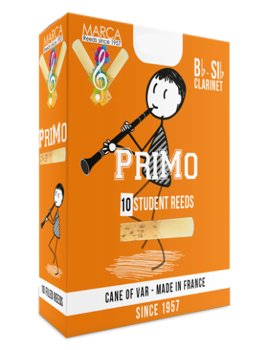 Marca PriMO Bb Clarinet Reeds - 10 Per Box