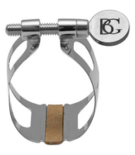 Load image into Gallery viewer, BG France Tradition Silver Plated Bb Clarinet Ligature - L2- LIGATURE ONLY