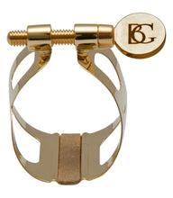 Load image into Gallery viewer, Bg France Tradition Gold Eb Clarinet Ligature - L81